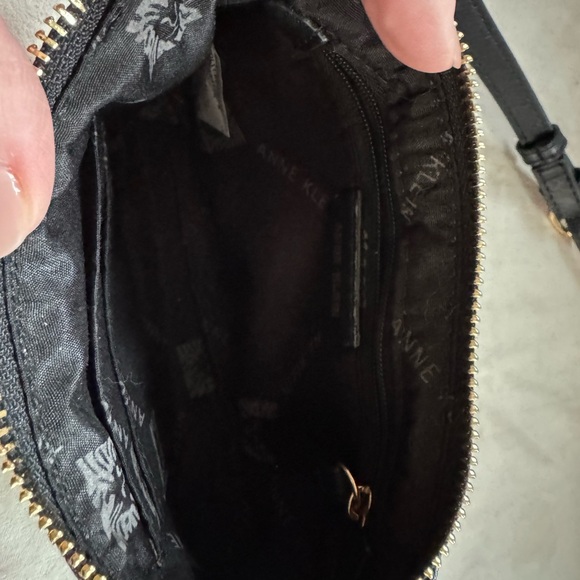 Anne Klein Black Mini Crossbody Bag - Picture 3 of 9